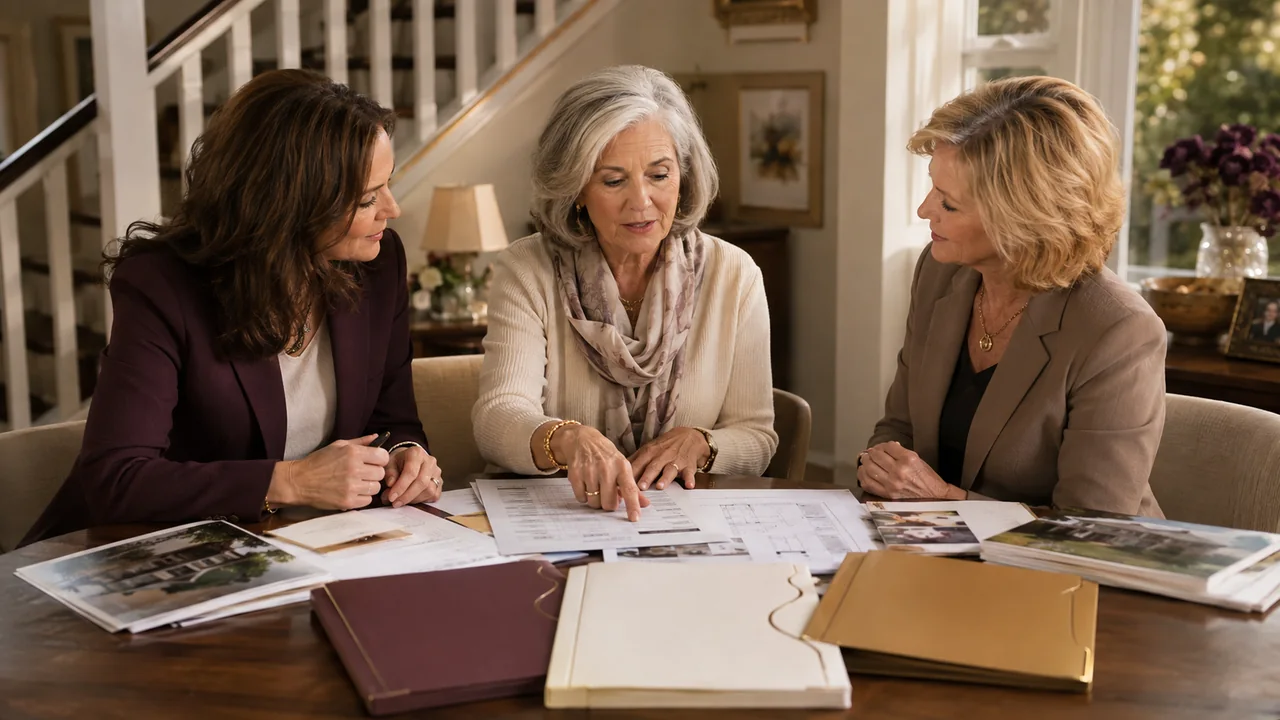 A widow, financial planner, and real-estate adviser compare the cost, condition, accessibility, and sale options for her home